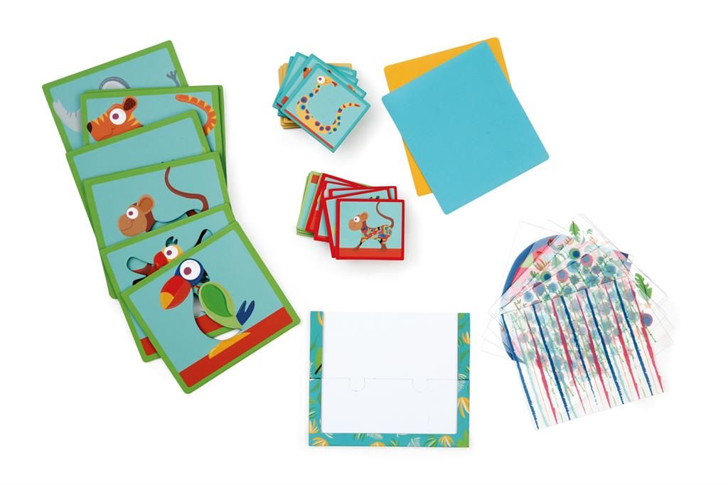 Pyjama Party , A Solo Visual Game With 40 Challenges And 4 Levels, In Contour Box