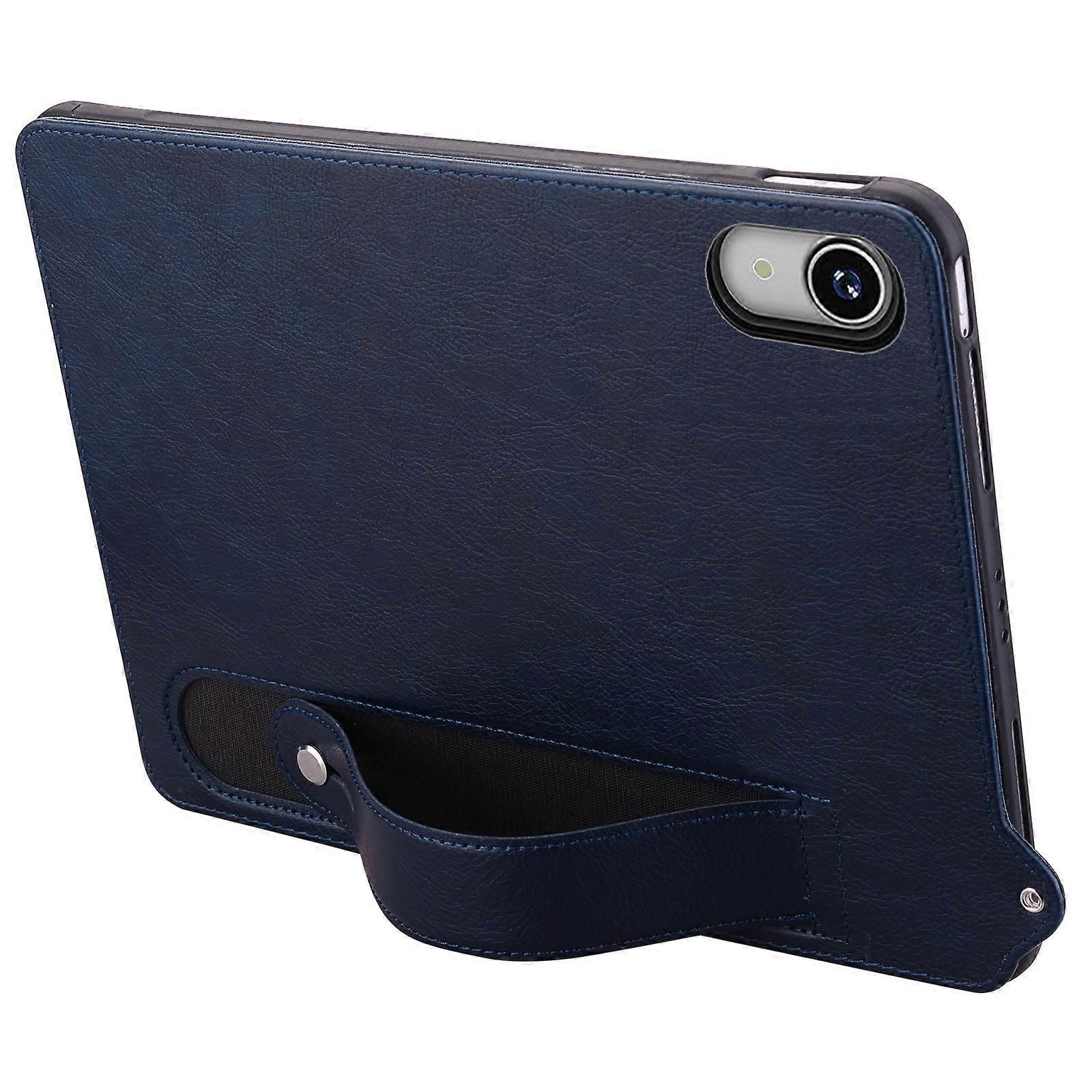 Kickstand Leather Case with Hand Strap for Lenovo Tab P11