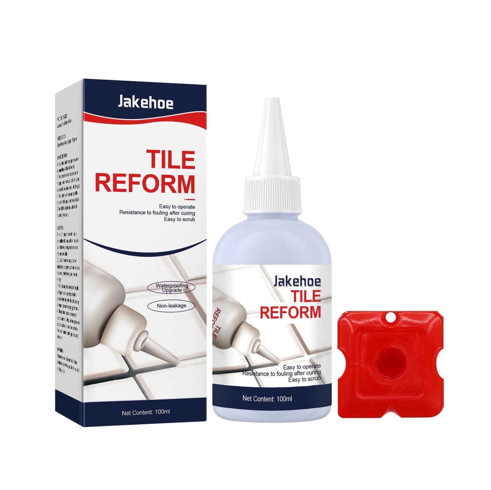 Premium Tile Repair Kit, Waterproof, Crack Filler, Mold Prevention, Easy Fix ,100ml