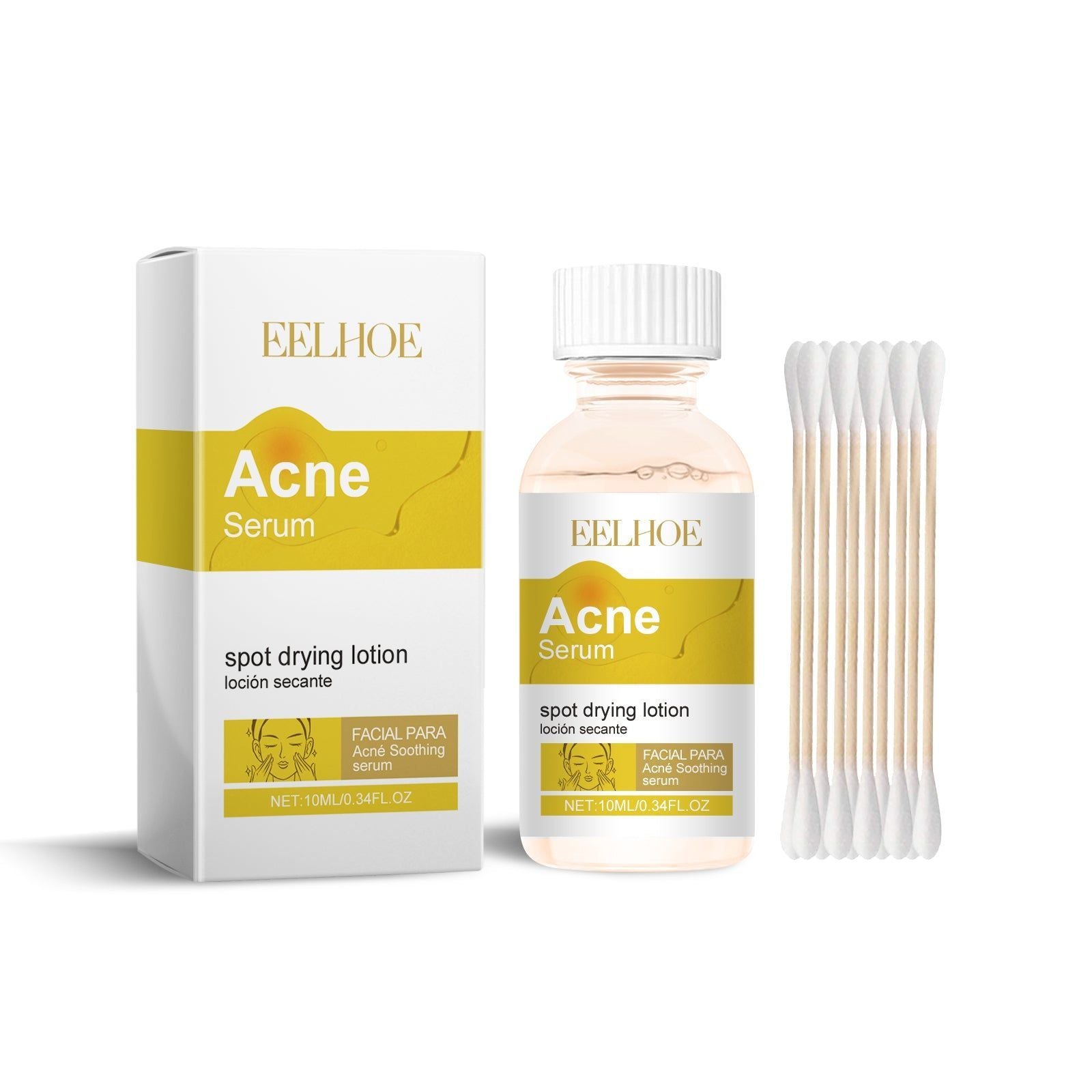 Acne Repair Facial Essence, Clear Pores, Reduce Acne & Comedones, Gentle Skincare ,10ml/box