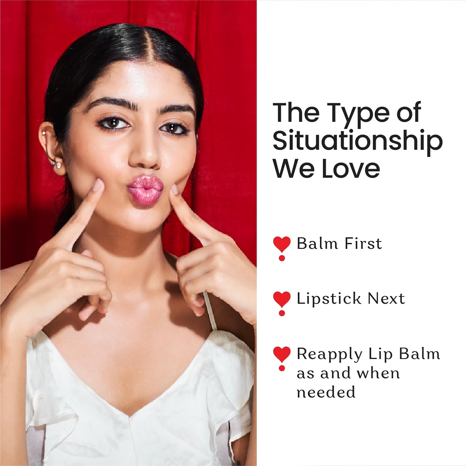 مرطب شفاه كولور كيوبيد + أحمر شفاه نودبلاي LB4