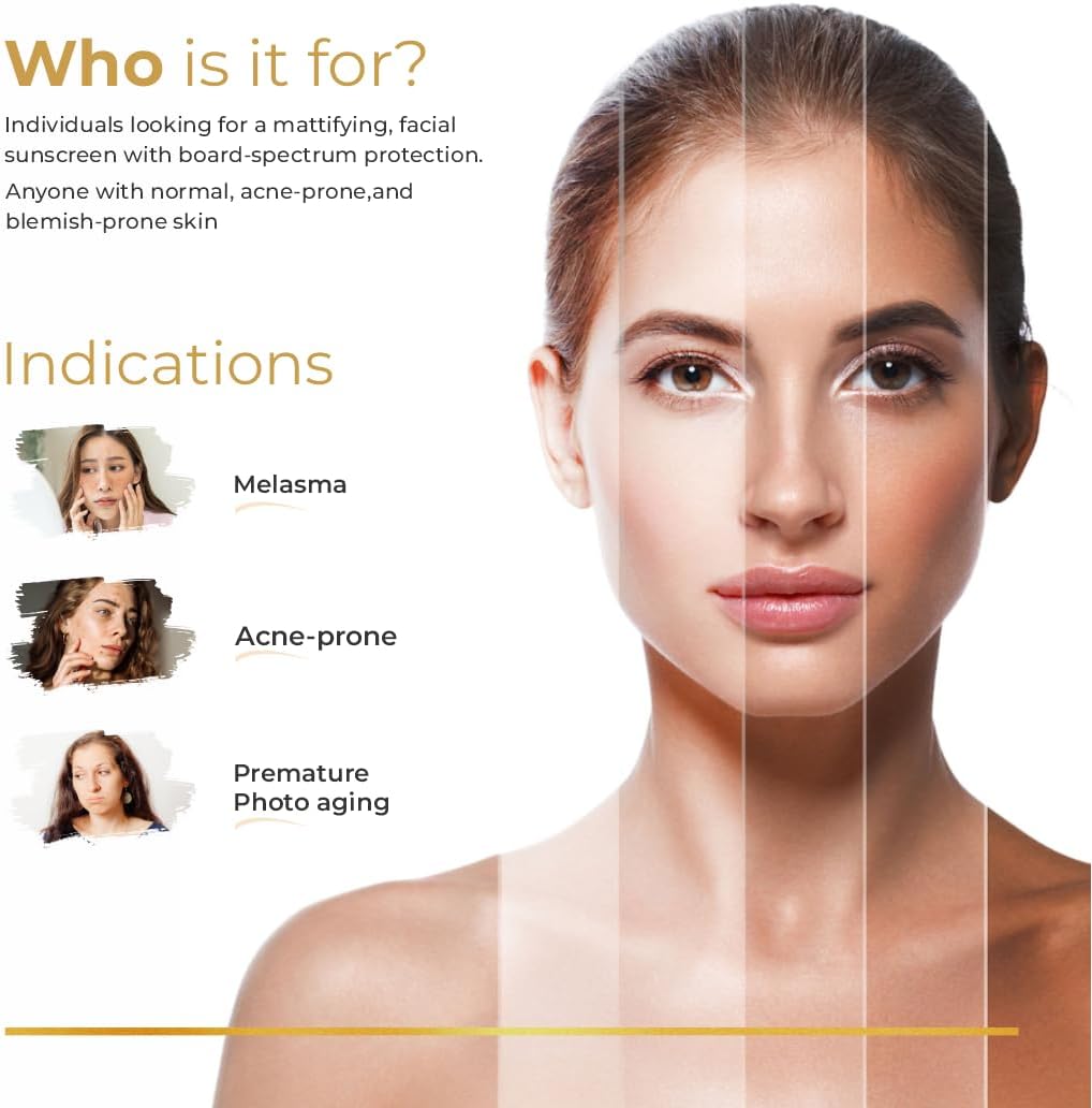 Brinton UV Doux Gold Silicone Sunscreen Gel 50g