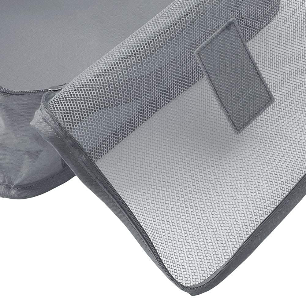6 Pack Travel Storage Bags Waterproof Clothes Packing Cube Luggage Organizer Pouch
