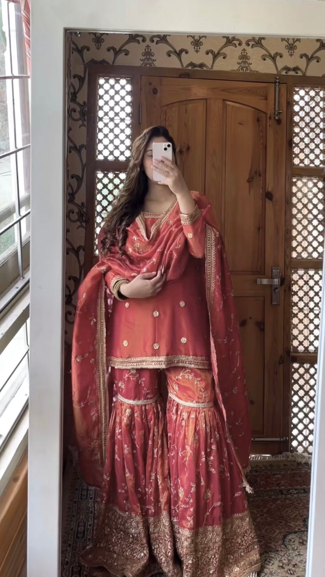 Designer Party Wear Top-Sararo And Fancy Dupatta