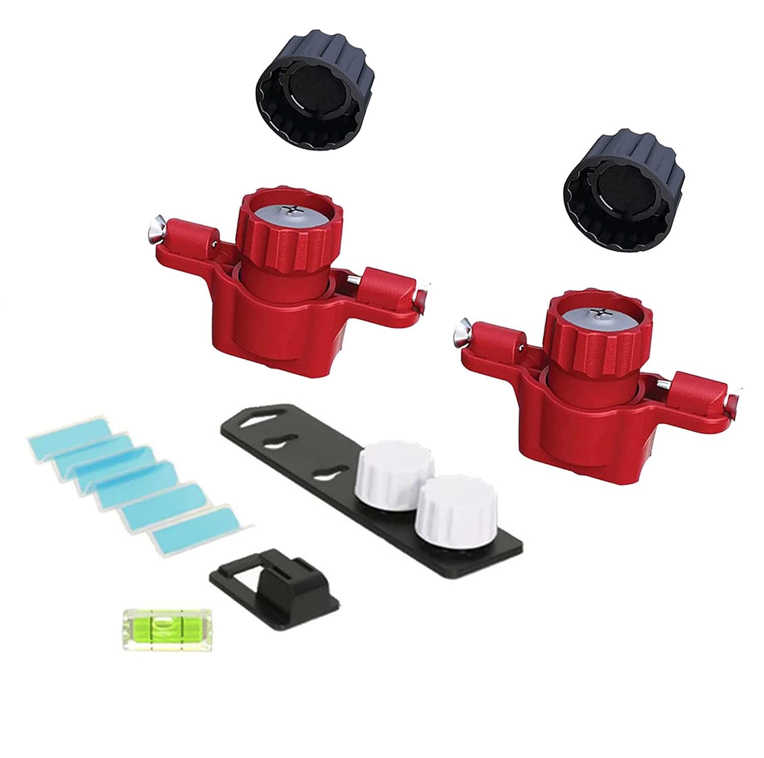 Screw Hole Locator No Measuring Keyhole Slot Marking Tools Set With Level