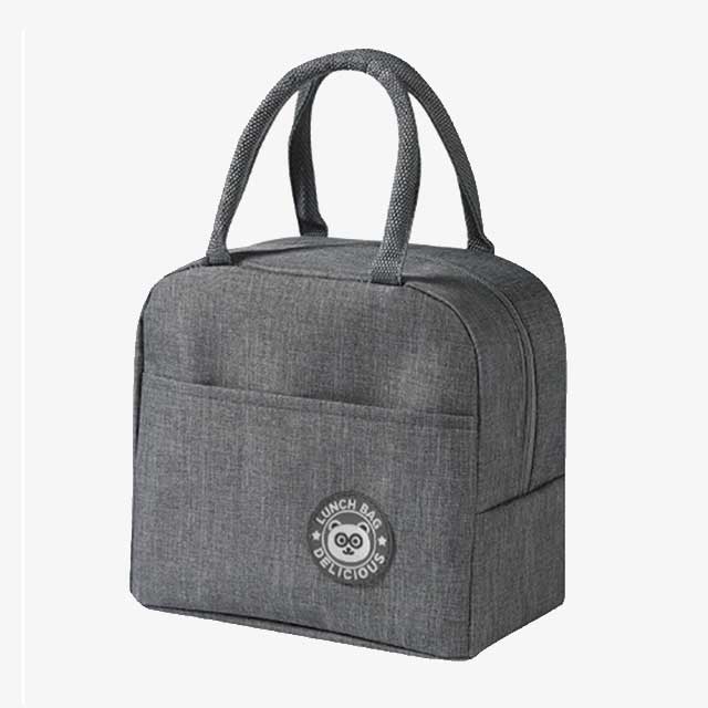 Insulated Thermal Cooler Lunch Bag - Durable, Reusable, and Leak-Proof Lunch Tote for Food & Drink Storage