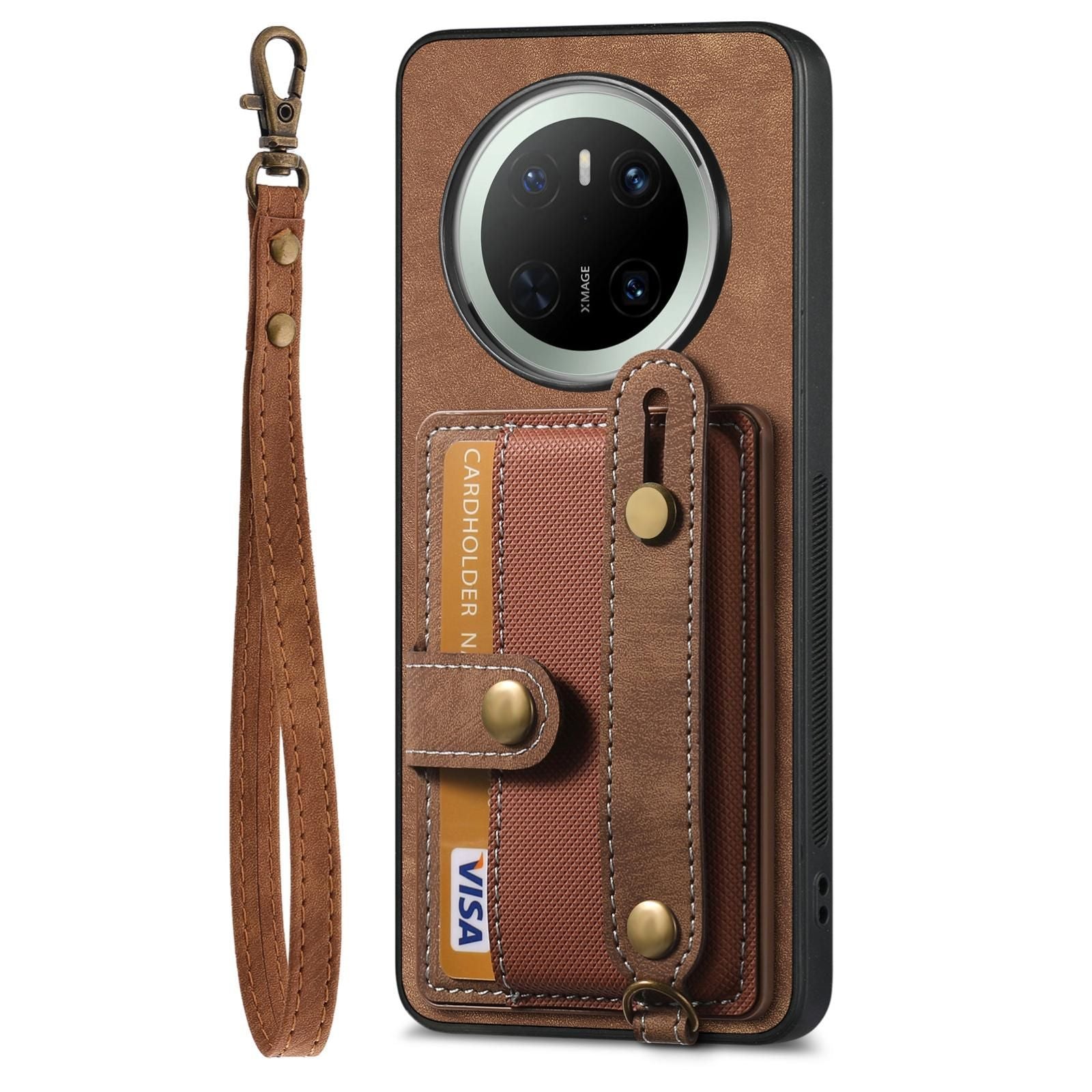 Retro Card Wallet Case For Huawei Mate 70