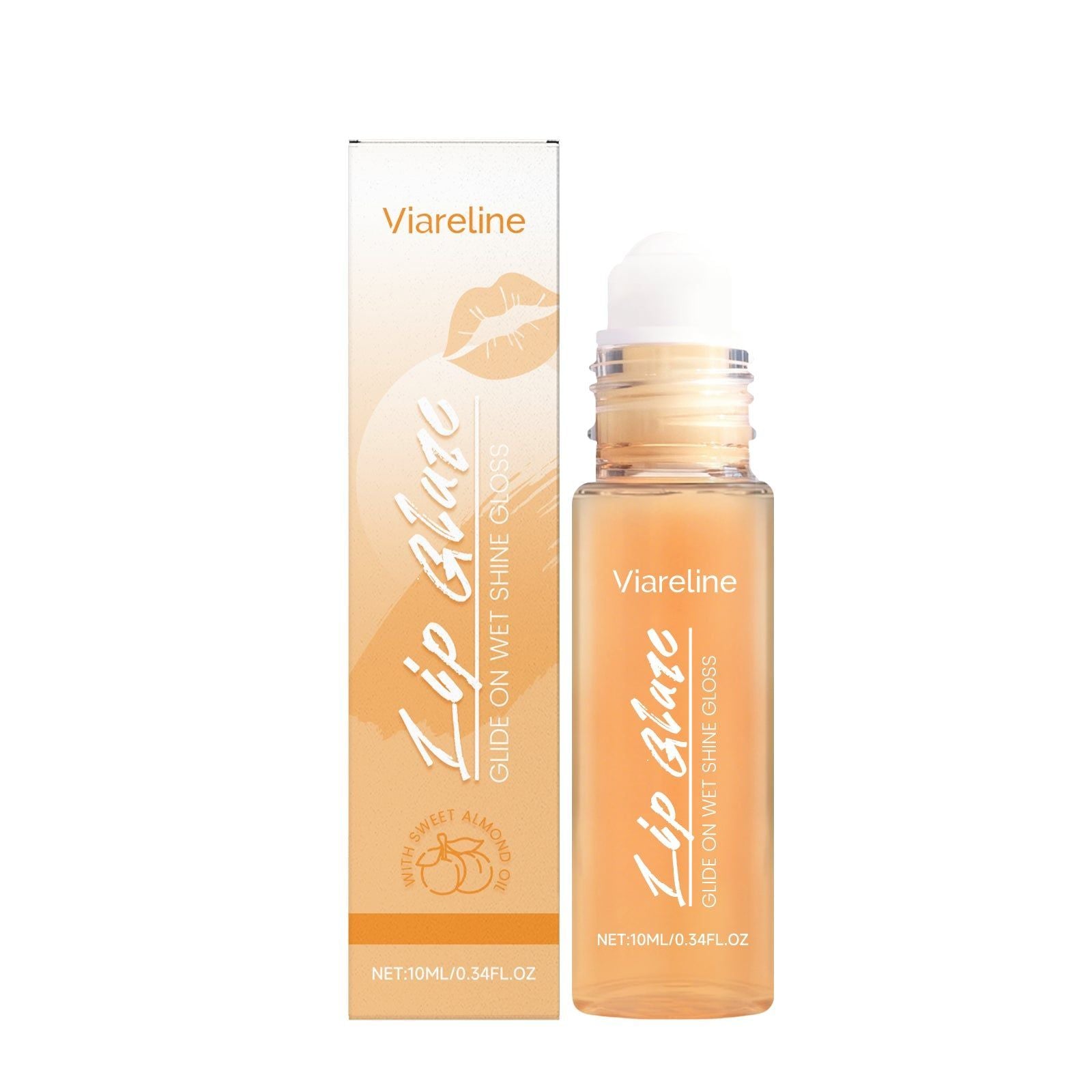 Apricot Lip Gloss, Hydrating Lip Care, Silky Smooth, Long-Lasting Moisture ,10ml