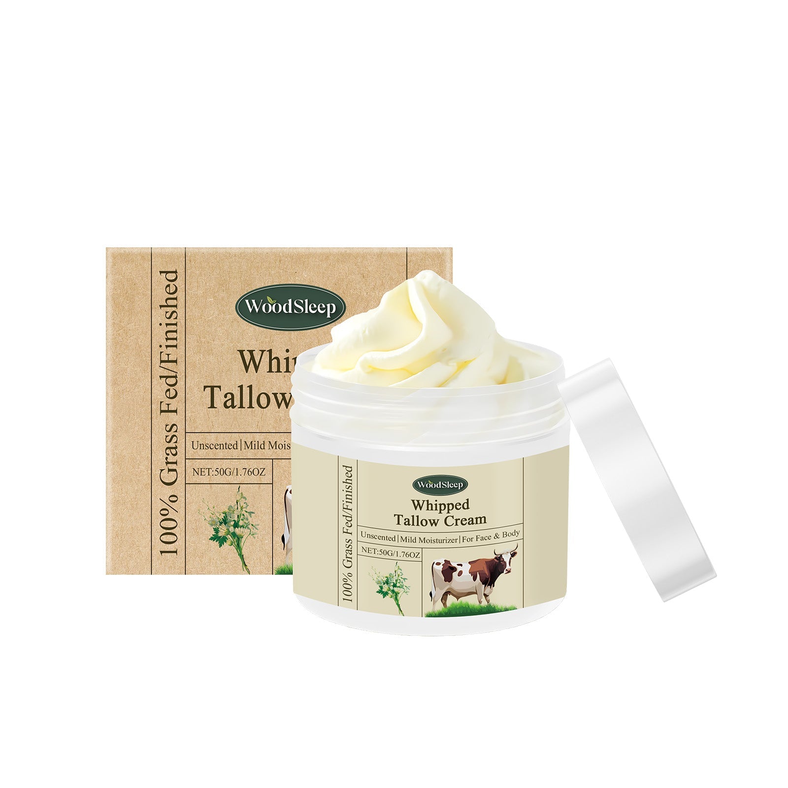 Butter Body Care Moisturizer, Hydrating, Nourishing, Vanilla Scent ,50g