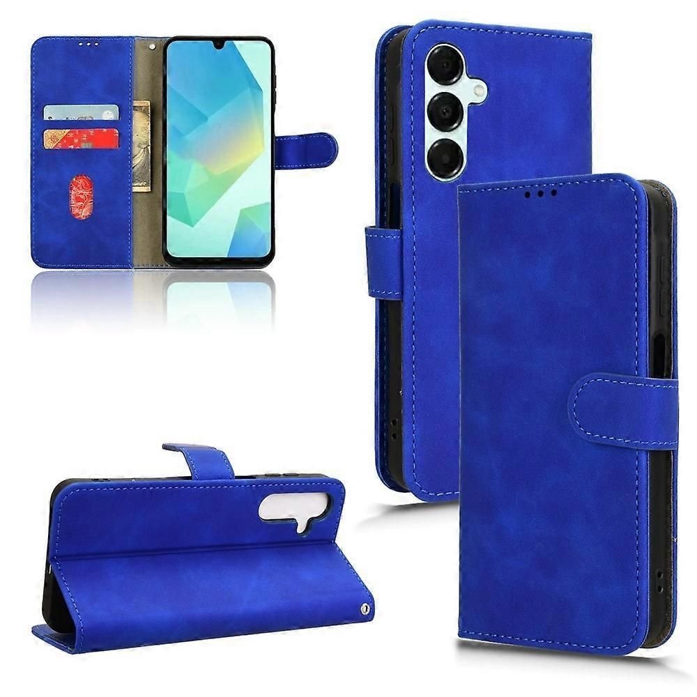 For Samsung Galaxy A16 5G Leather Case Skin-Feel Anti-Drop Wallet Flip Phone Cover