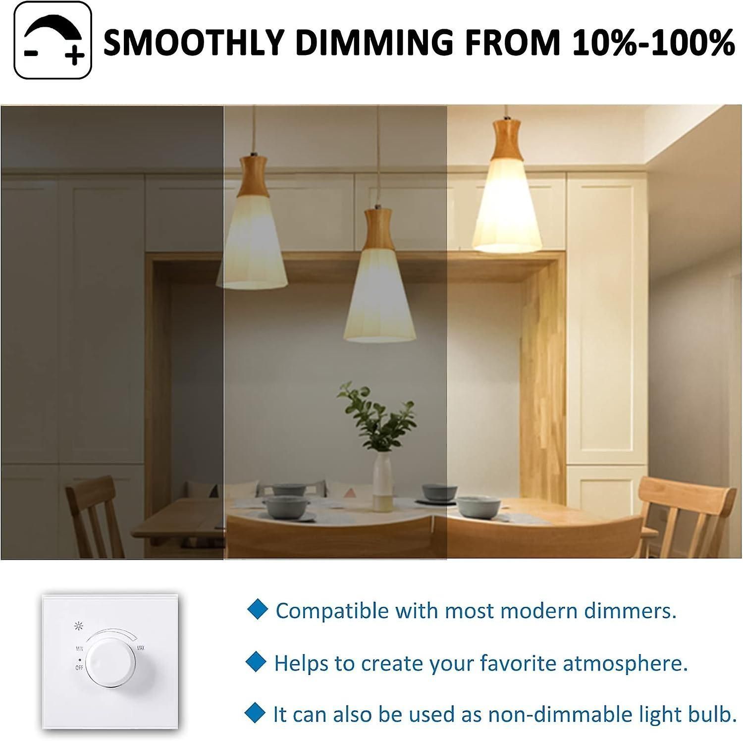 G6.35 Halogen Light Bulbs 2 Pin 12v 50w Dimmable, 650lm Warm White 2700k, Gy6.35 Halogen Capsule Bulb, For Chandeliers, Track Ligh