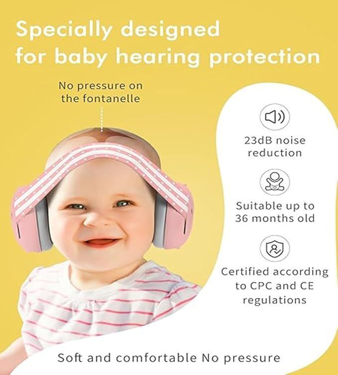 Baby Ear Muffs Noise Protection Noise Cancelling Headphones for Babies