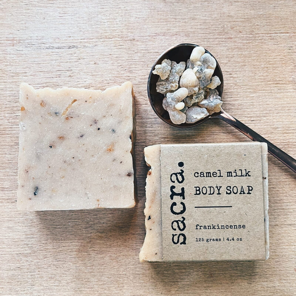 Signature Omani Frankincense Camel Milk Soap