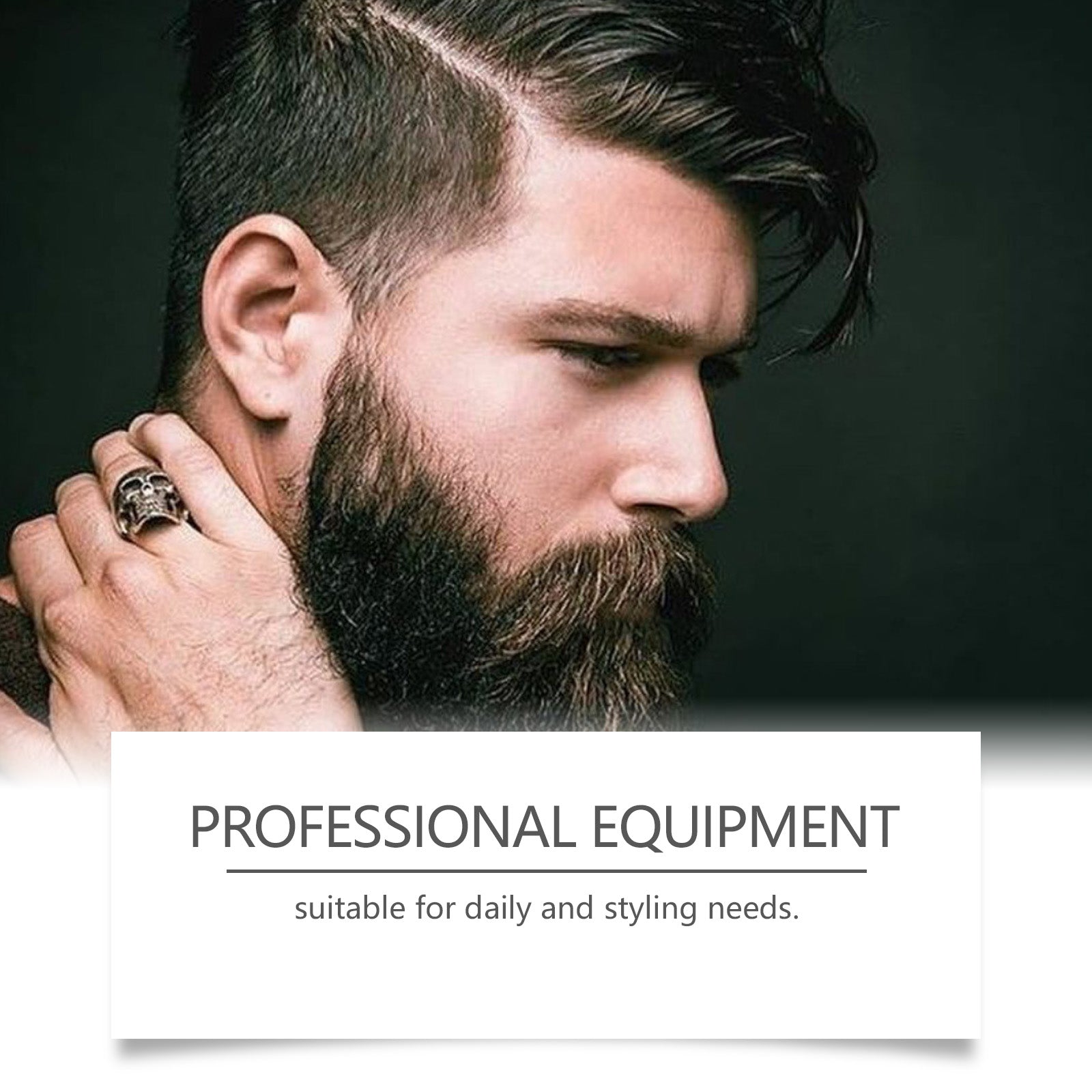 Beard Care Set, Men's Hairline & Styling Tools, Natural Beard Enhancement ,1set