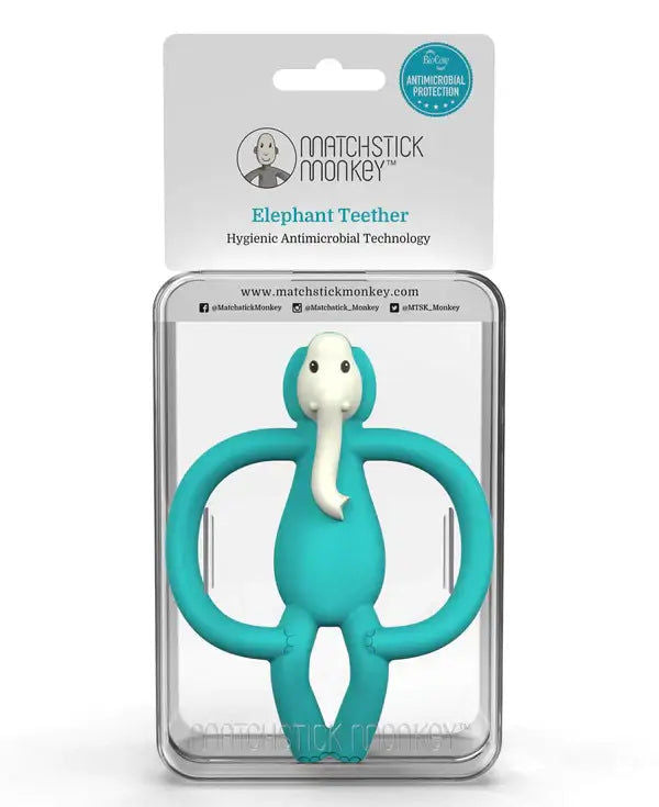 Matchstick Monkey -Animal Teether -Echo Elephant