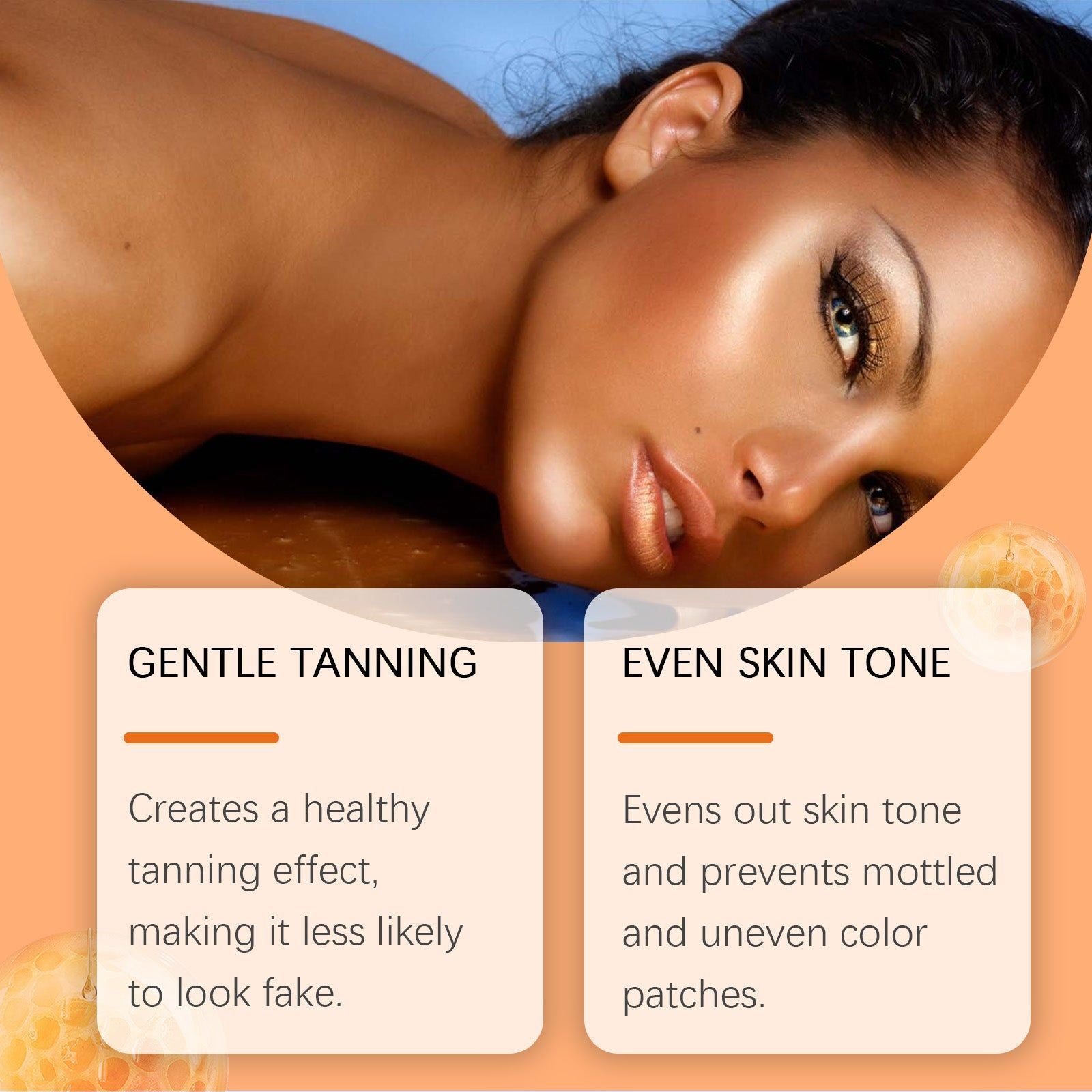 Black Essence Skin Care, Summer Tanning Moisturizer, Natural Even Skin ,30ml