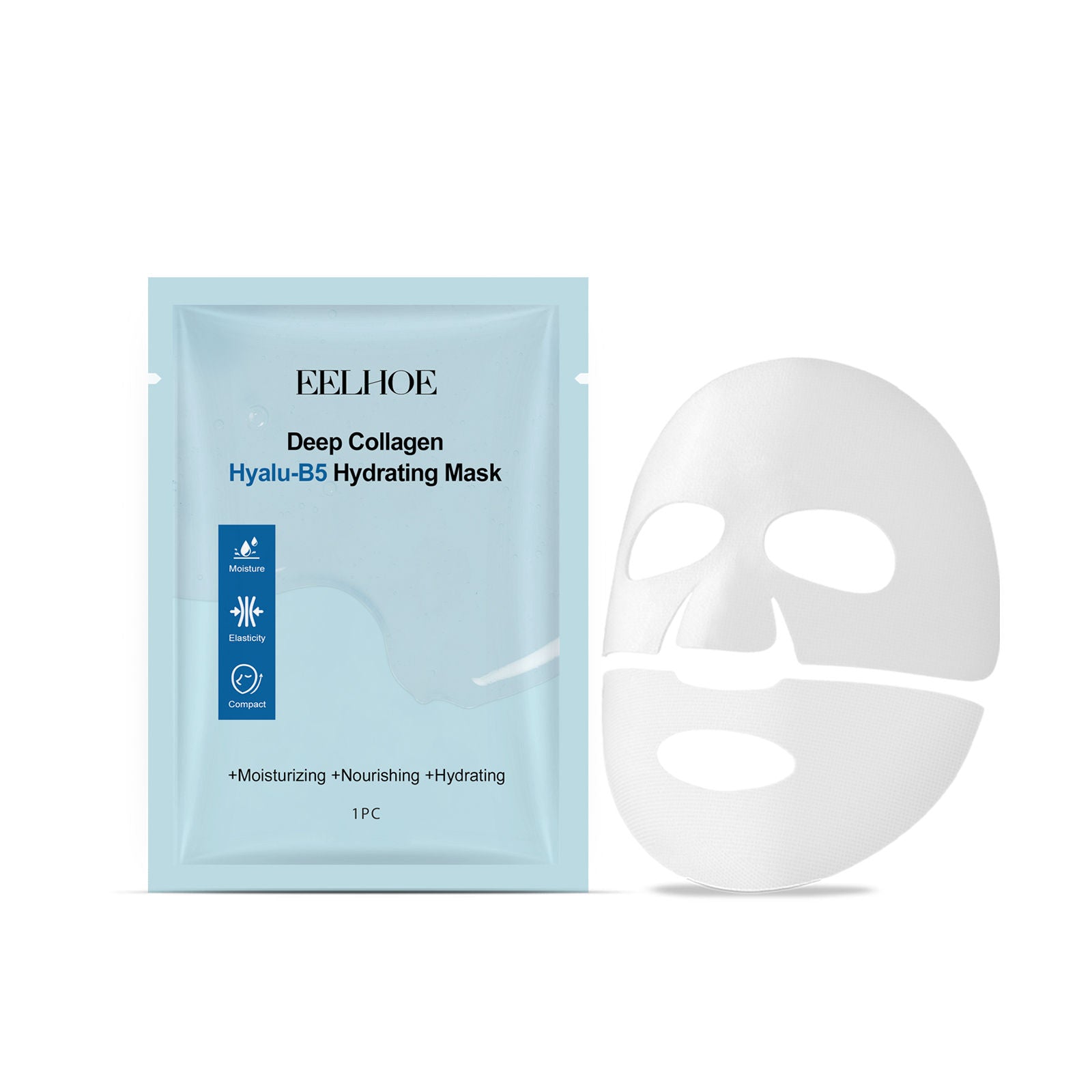 Collagen B5 Facial Mask, Hydrating, Nourishing, Anti-Aging, Skin Repair ,1pcs