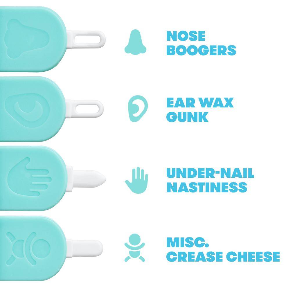 FridaBaby 3-in-1 Nose, Nail + Ear Picker - Multi-Purpose Baby Grooming Tool by Frida Baby
