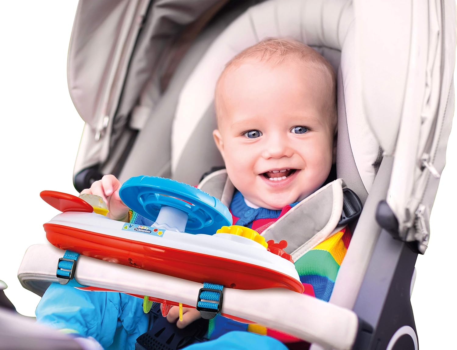 Clementoni Baby Mickey Stroller Steering Wheel