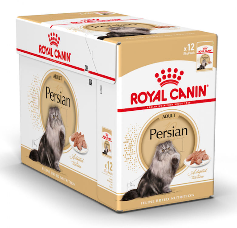 Royal Canin Feline Breed Nutrition Persian - 12 Wet Food Pouches