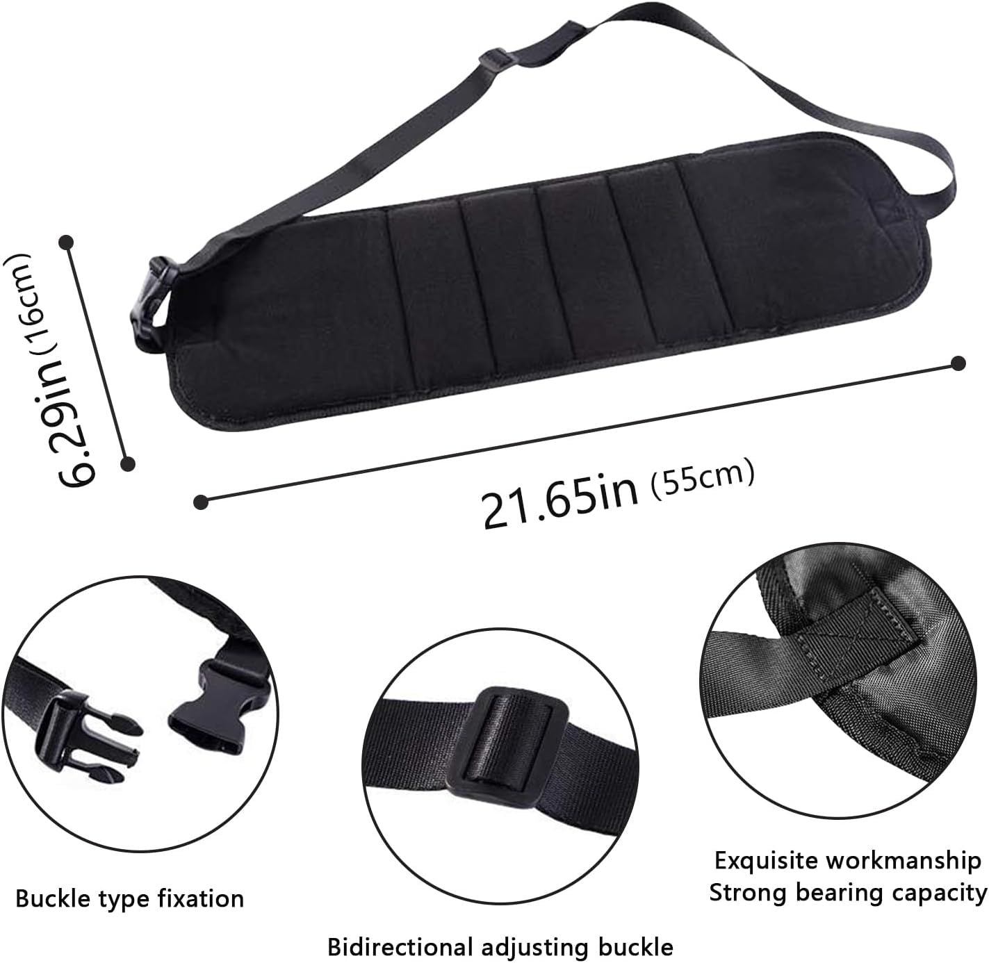 Airplane Footrest Portable Travel Foot Hammock Adjustable Height Plane Leg Rest