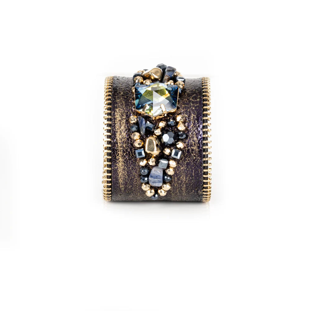 The Dark Noir Sapphire Royale Cuff