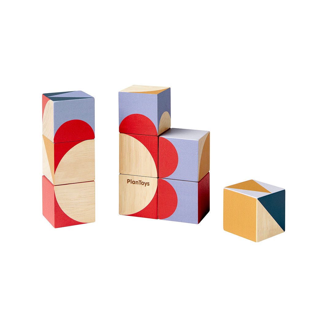 مكعبات «Geo Pattern» من PlanToys