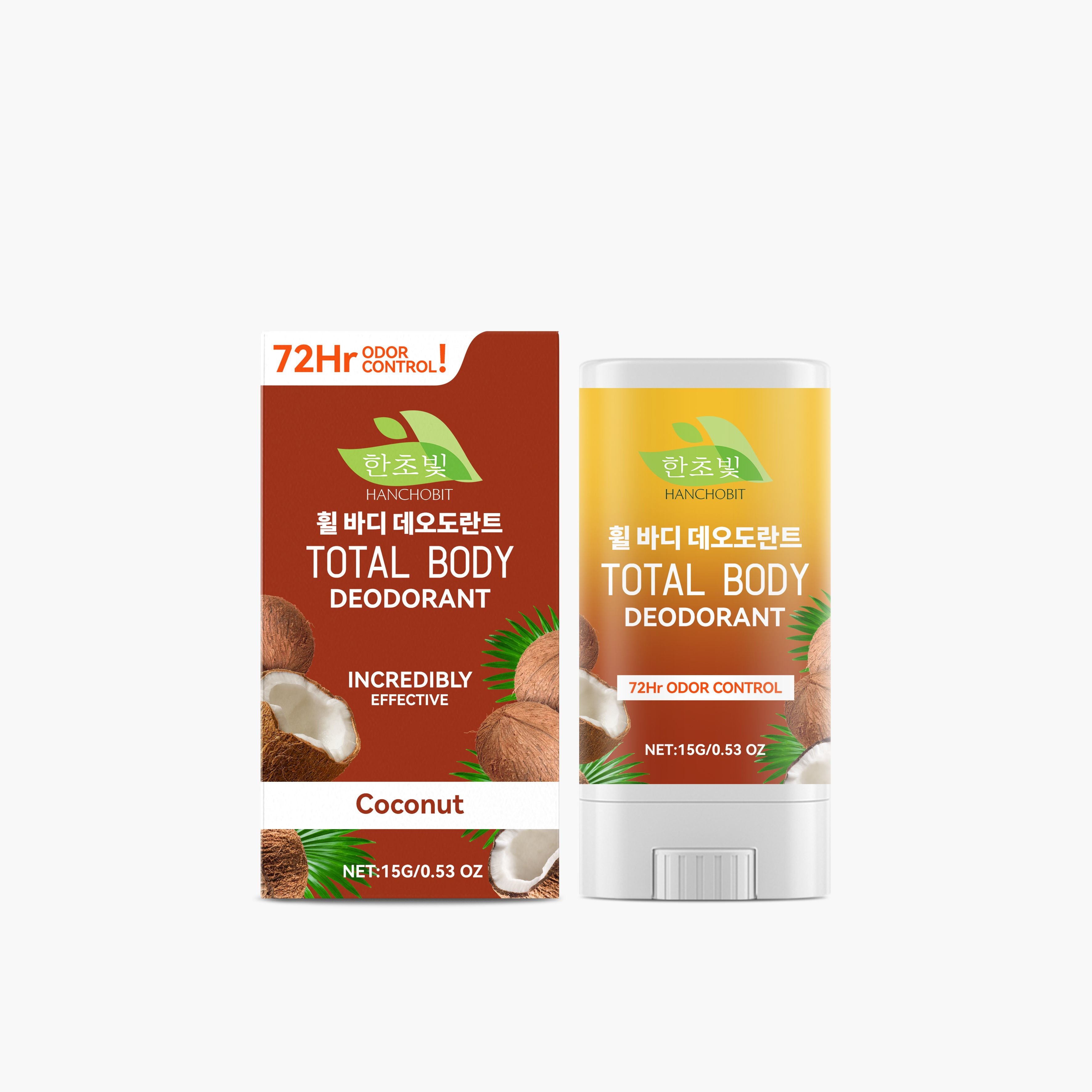 Body Care Bar, Coconut, Long Lasting Freshness, Non-Greasy, Mild Formula ,15g