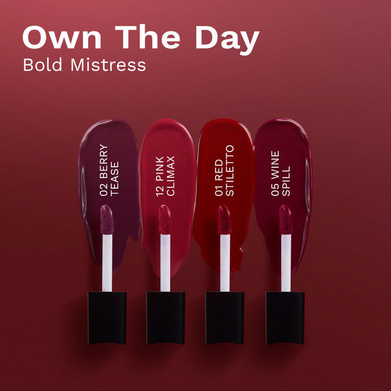 Pilgrim Mini Liquid Lipstick Pack of 4 Always on top 4 ml