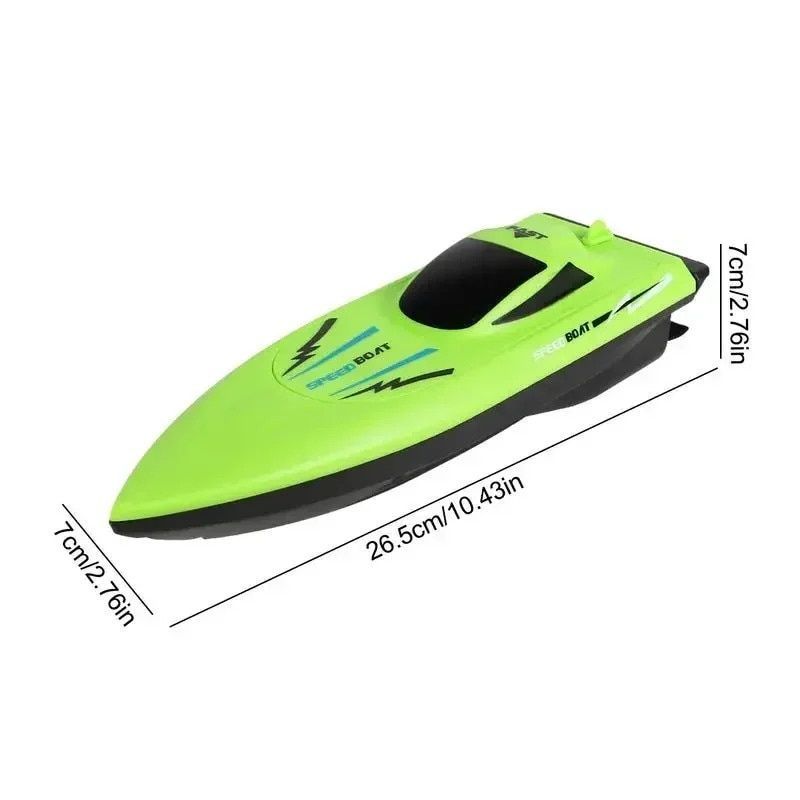 Remote Control Boat 2.4G RC Boat Kids Toy Birthday Gift