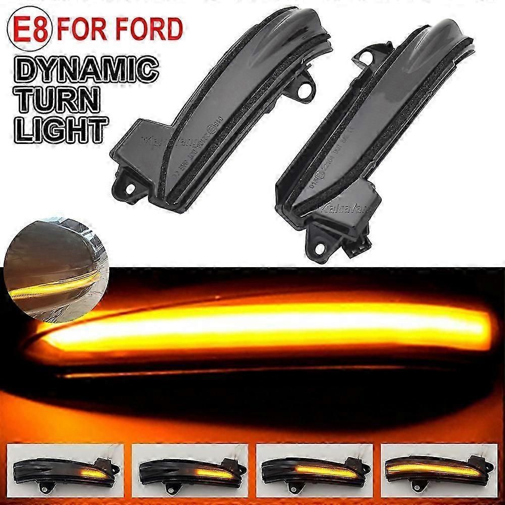 Dynamic LED Turn Signal Lights for Ford Mondeo Fusion Mirror Indicators
