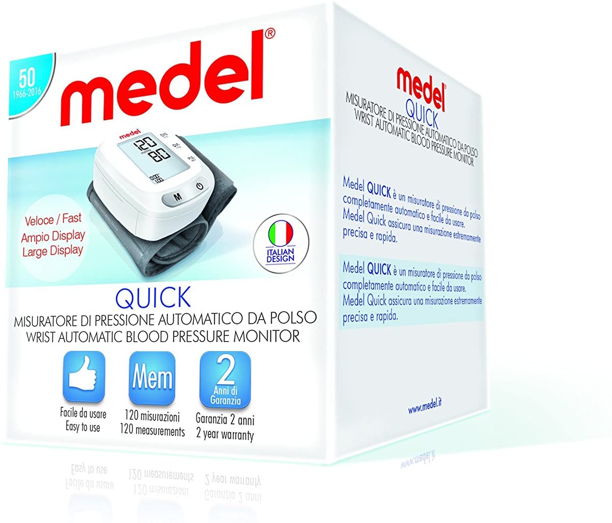 MEDEL 95144 QUICK WRIST WATCH BP MONITOR