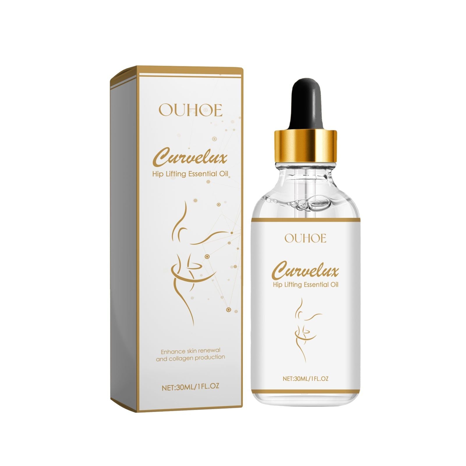 Ultimate Hip Lift Essential Oil for Firming, Tightening, and Shaping Buttocks ,30ml