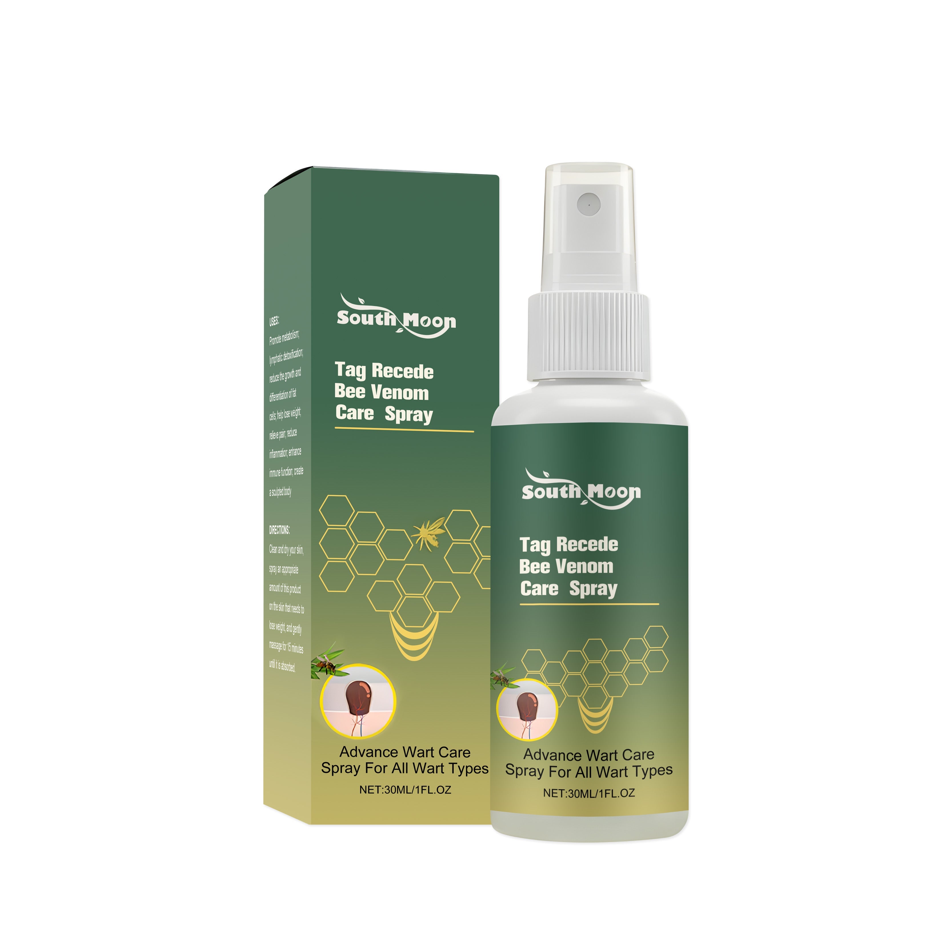 Bee Venom Skin Care Spray, Hydrating, Soothing, Natural Moisturizer ,30ml