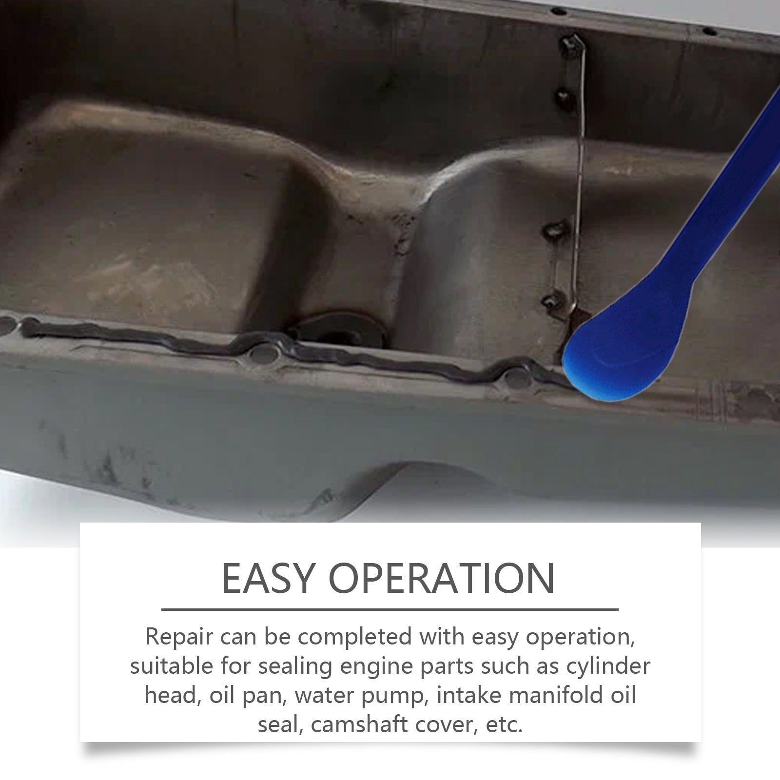 Auto Accessories Waterproof Sealant, Wear-Resistant Engine Repair Glue, Leak-Proof, Long-Lasting ,1set