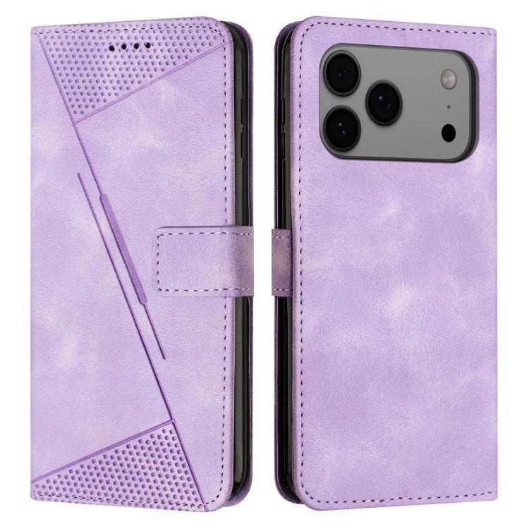 For iPhone 18 Pro Max / iPhone 17 Pro Max Dream Triangle Leather Phone Case with Lanyard
