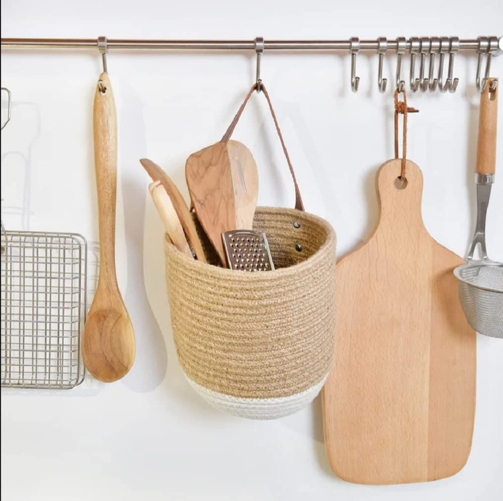 AIESY® Beautiful Ingeniously Handcrafted Rope Hanging Basket
