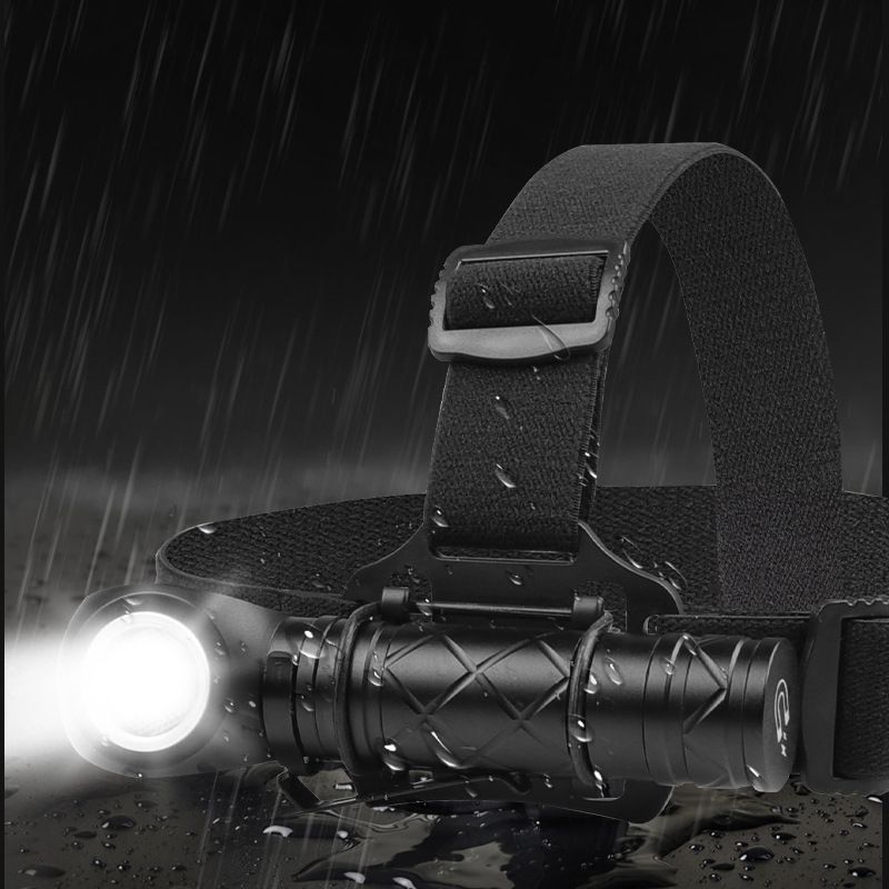 Magnetic LED Headlamp USB Rechargeable Flashlight 800LM Waterproof Camping Torch