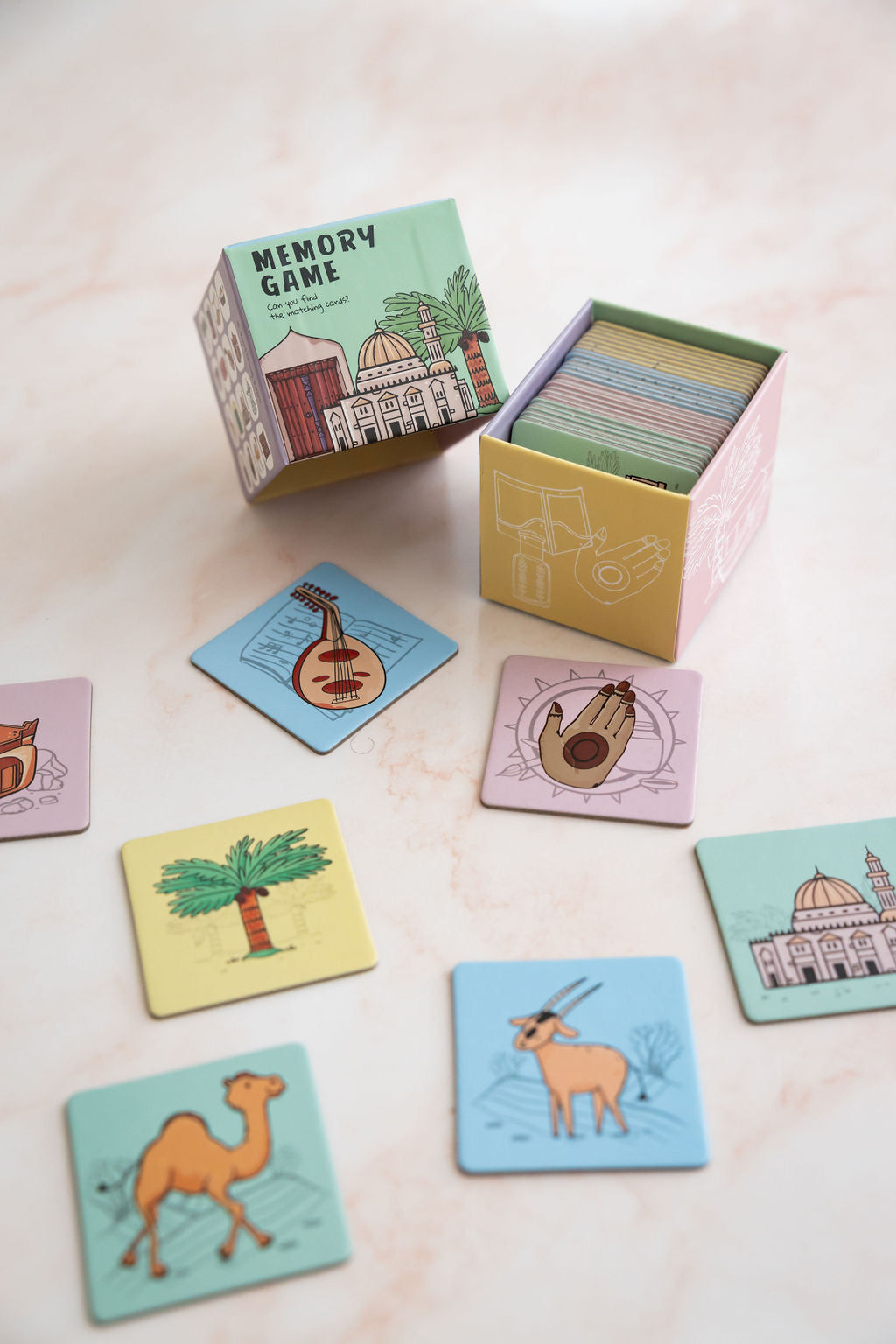 Arabic Memory Game Bundle