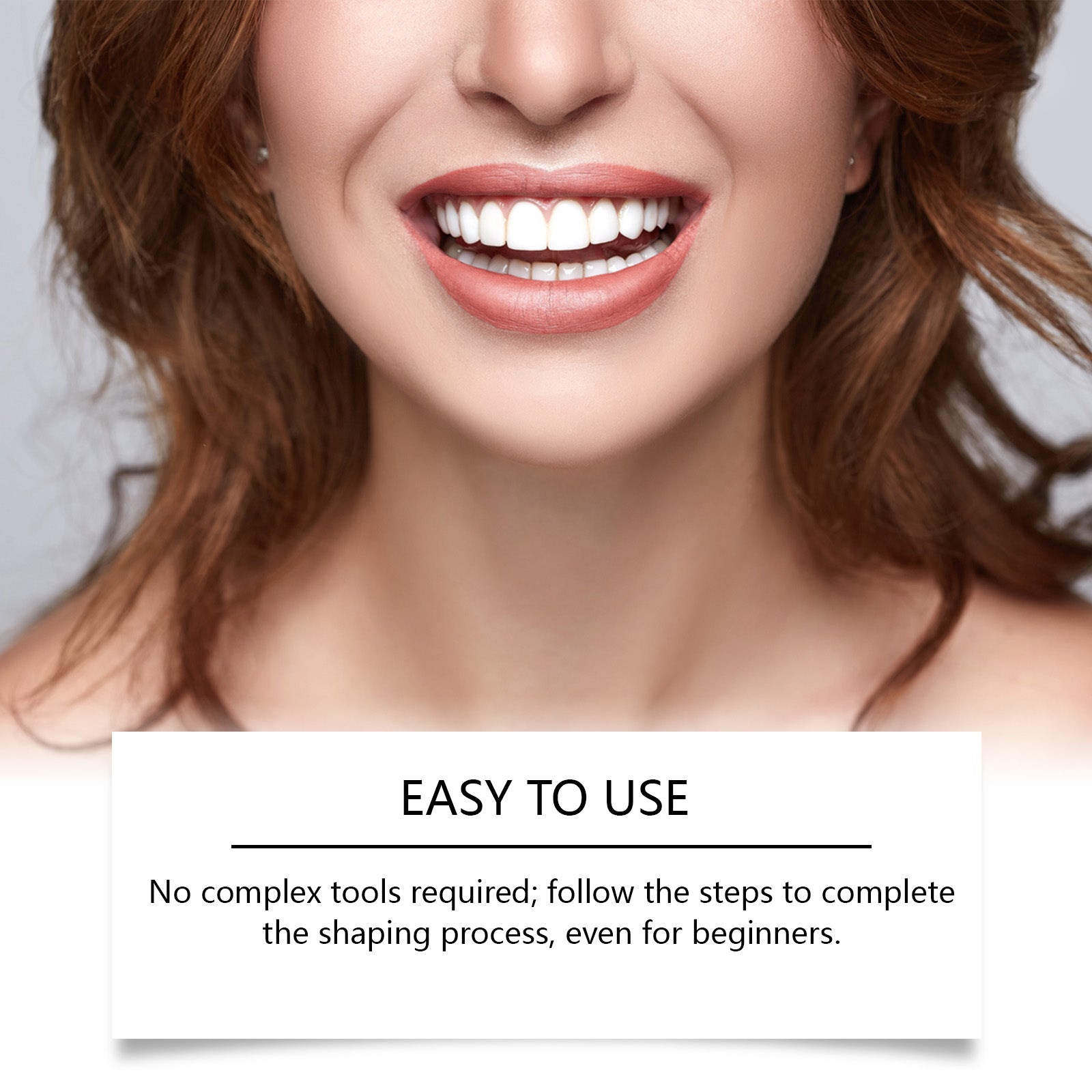 Temporary Dentures, Malleable Oral Care, Natural Fit, Easy to Use ,50g