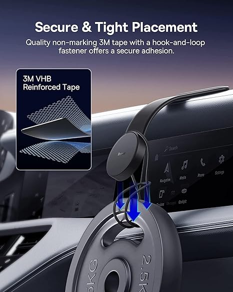 Baseus C02 Magnetic Phone Holder Cluster Black, BA.SUCC000201.BK