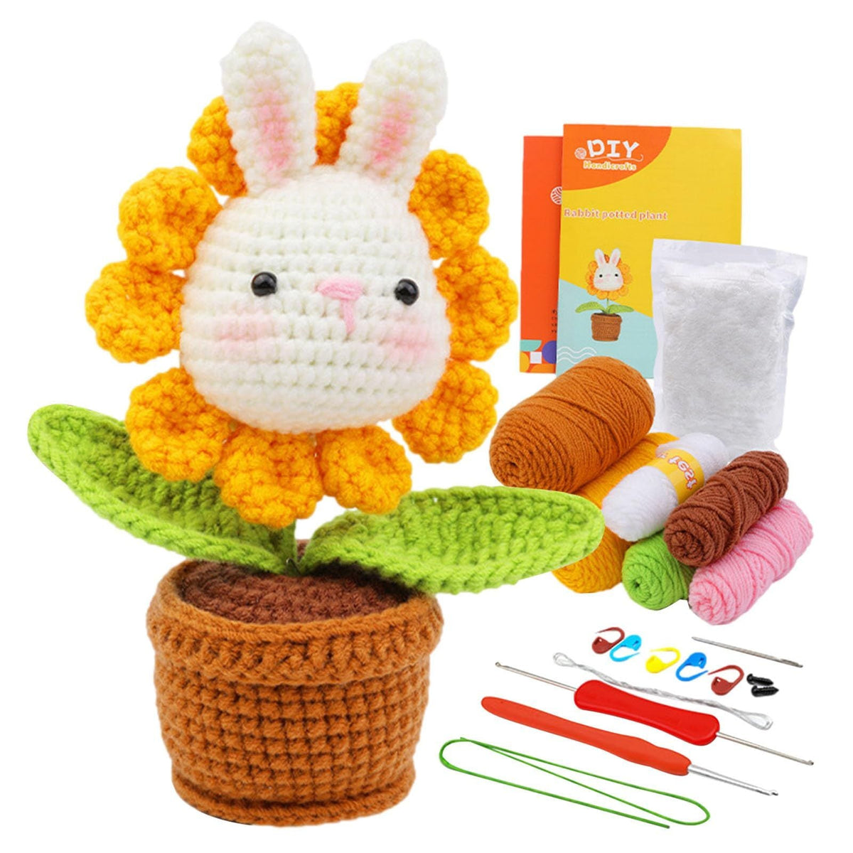 Crochetta Crochet Kit Diy Animal Crochet Kit Crochet Starter Kit For Beginners