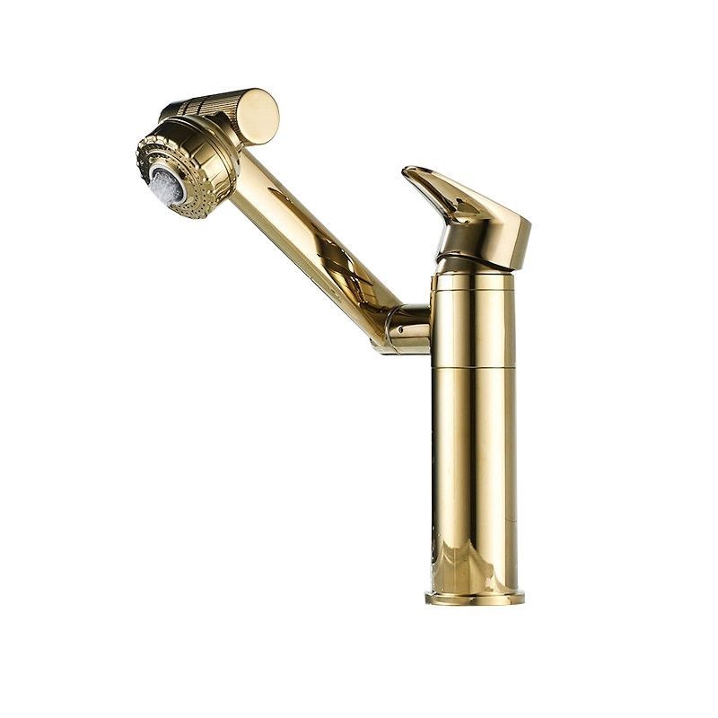 Bathroom Hot Cold Faucet, Specification: Short HT-87590 Short HT-87590