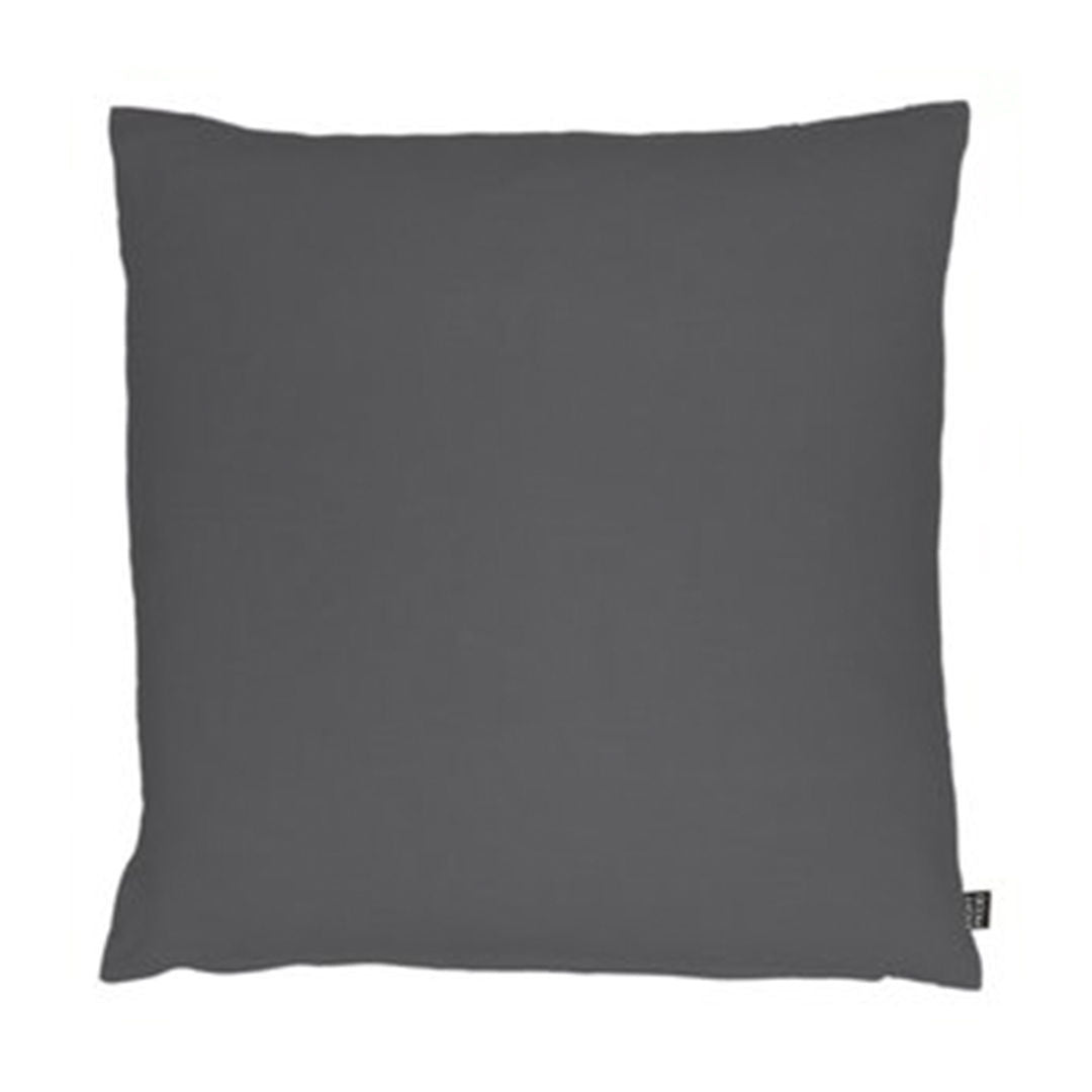 Lily Decorative Cushion Cover, Dark Grey