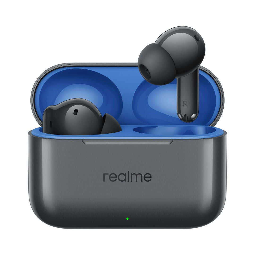 Realme Buds T200 True Wireless Earbuds With ANC, 12.4mm Dynamic Bass Drivers