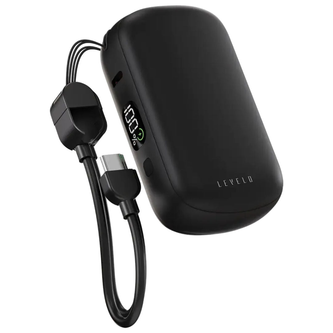 Levelo Montego 10000mAh Compact Power Bank, Type-C Input/Output