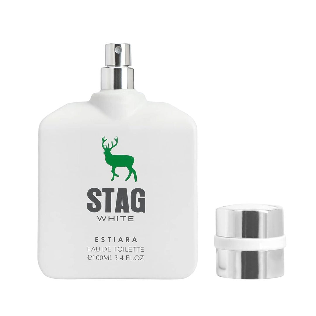 Estiara Stag White Eau De Toilette For Men, 100ml