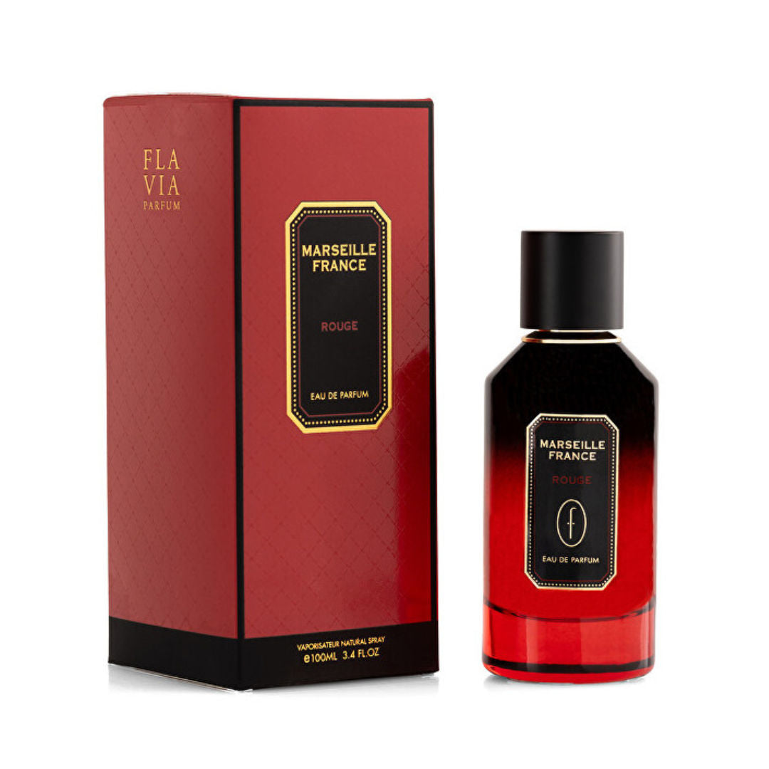 Flavia Marseille France Rouge Unisex Eau de Parfum, 100ml