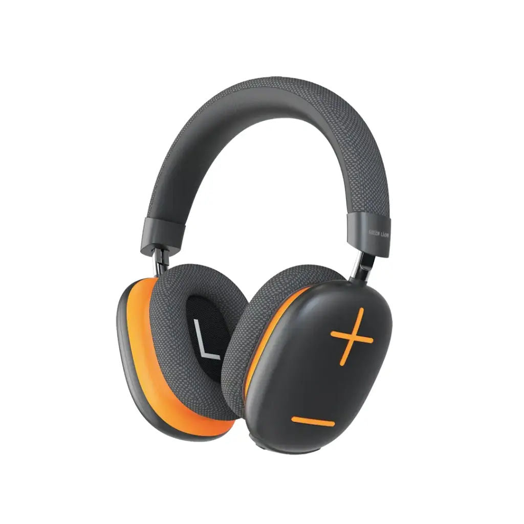 Green Lion Echo Max Headphone Black-Orenge
