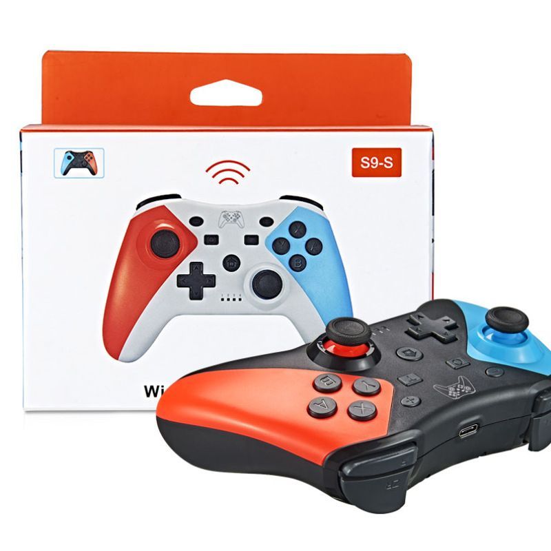 S9 Wireless Joystick Gamepad Console Switch Bluetooth Compatible Controller